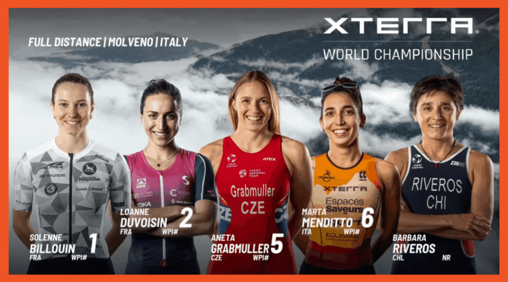 Startlist Elite Mundial Cross Triathlon Xterra 2025