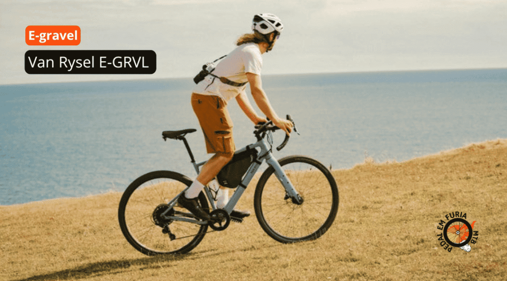 E-Gravel: a nova aposta do mercado de ciclismo em 2026 Gravel Eletrica Van Rysel E-GRVL AF X35